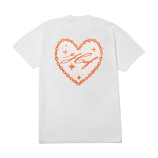 HUF BE MINE TEE WHITE