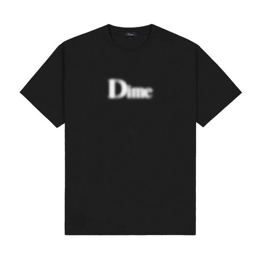 DIME CLASSIC BLURRY TEE BLACK