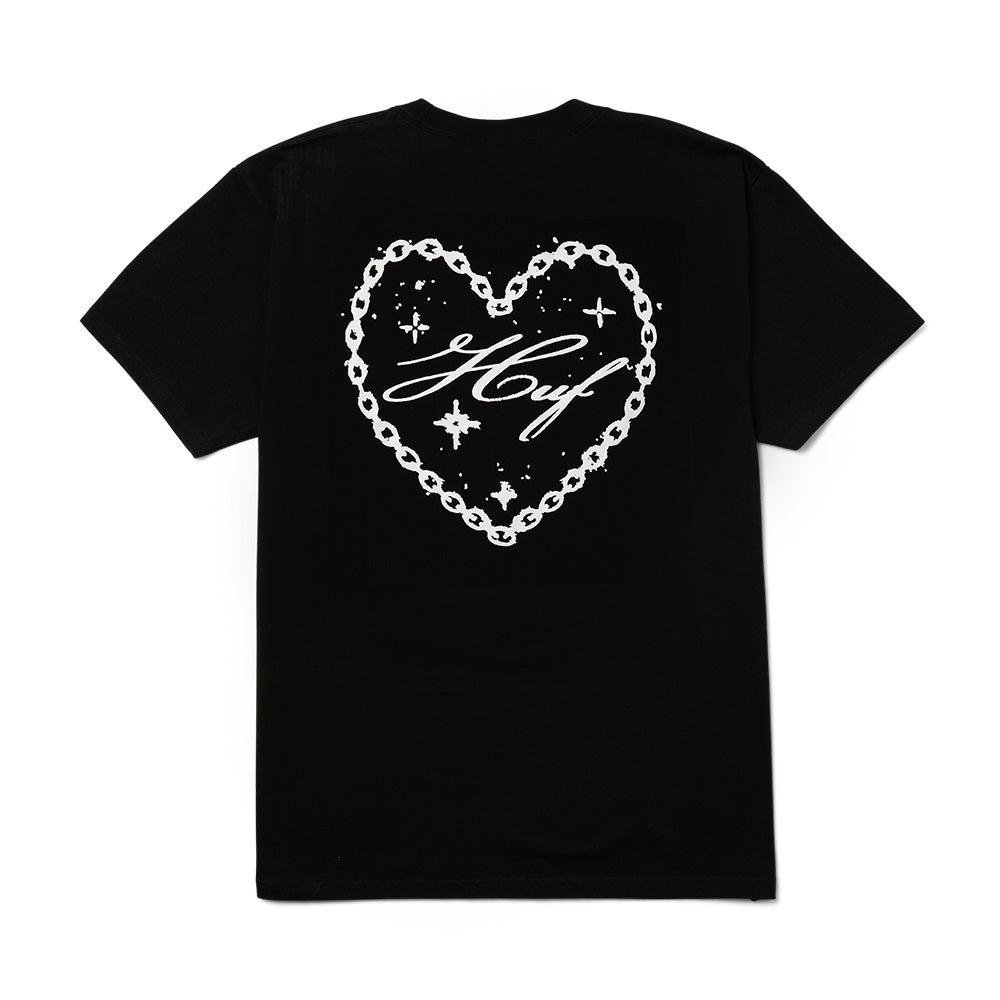 HUF BE MINE TEE BLACK