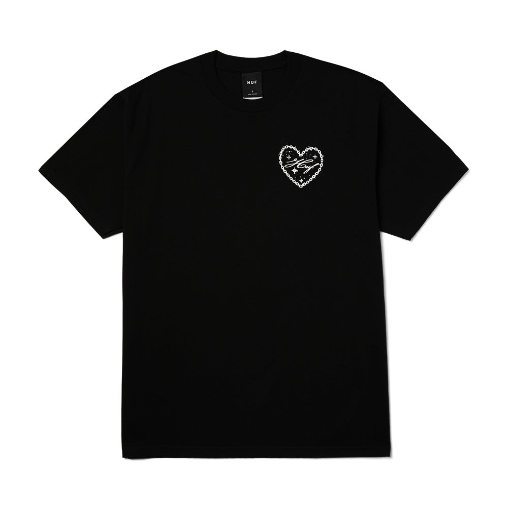 HUF BE MINE TEE BLACK
