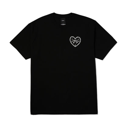HUF BE MINE TEE BLACK