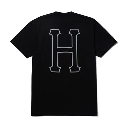 HUF SET H TEE BLACK