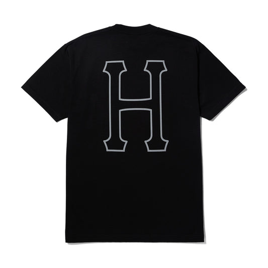 HUF SET H TEE BLACK