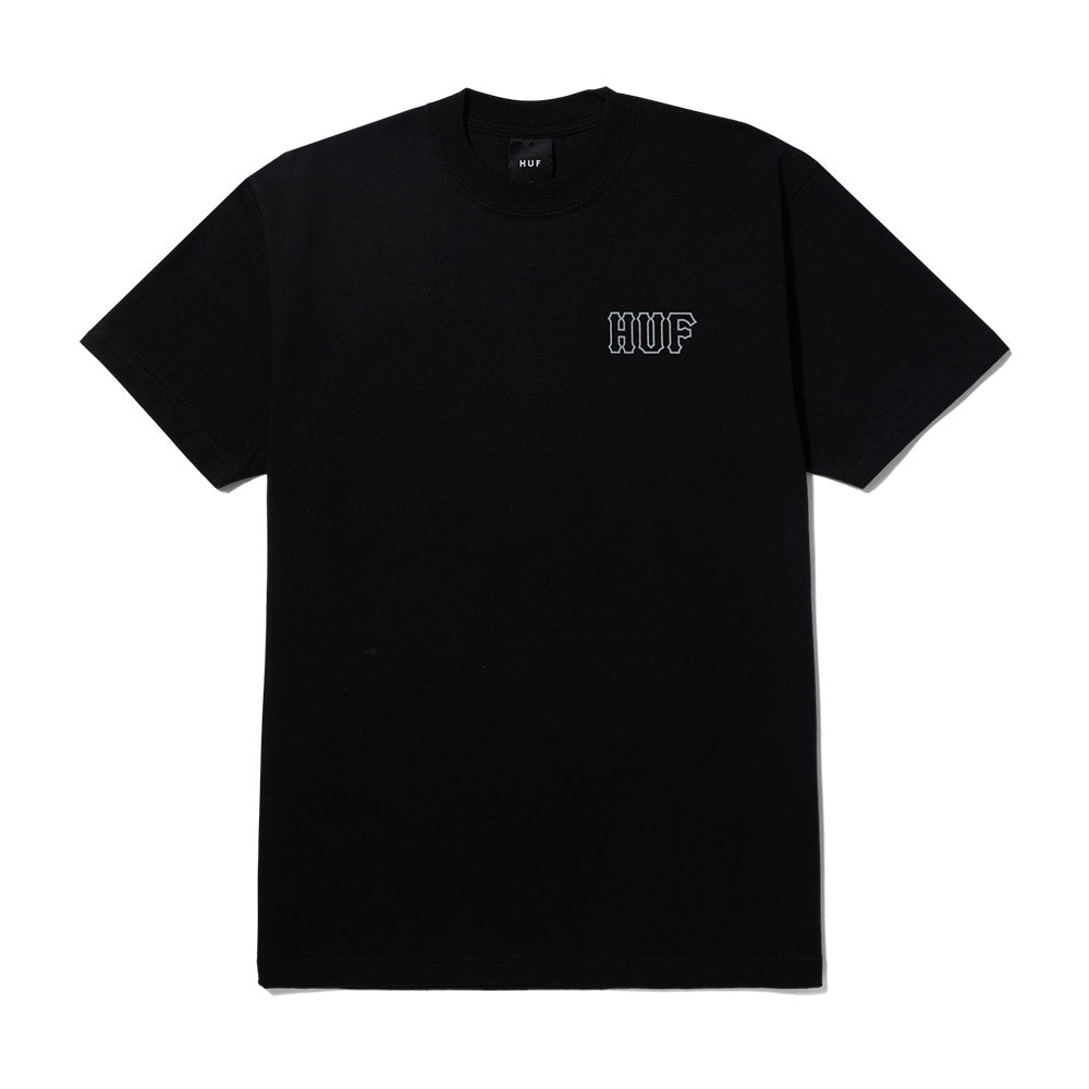 HUF SET H TEE BLACK