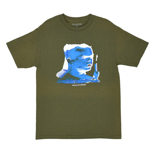 QUASI PUNCHOUT TEE OLIVE