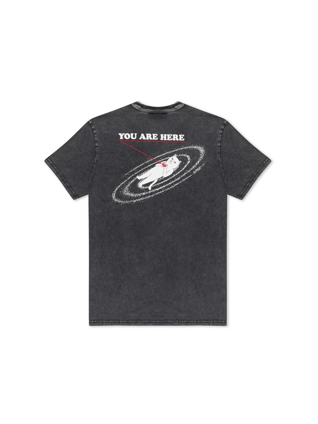 You Are Here Tee Black