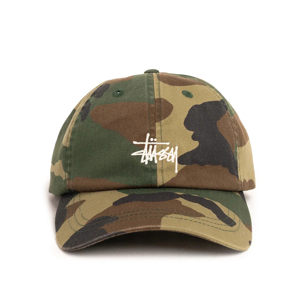 Basic Washed Low Pro Cap Green Camo